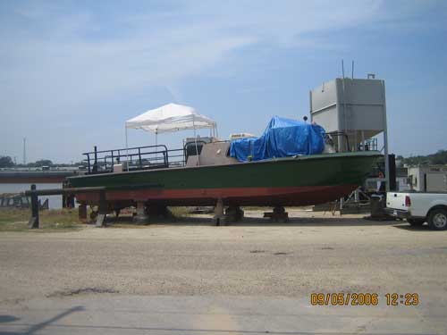 44' Lafco welded Aluminum crew boat